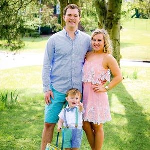 Pink boutique spaghetti strap dress